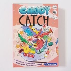 Candy Catch - A Sugary Glance And Catch Card Game For 2-6 Players By Clementoni